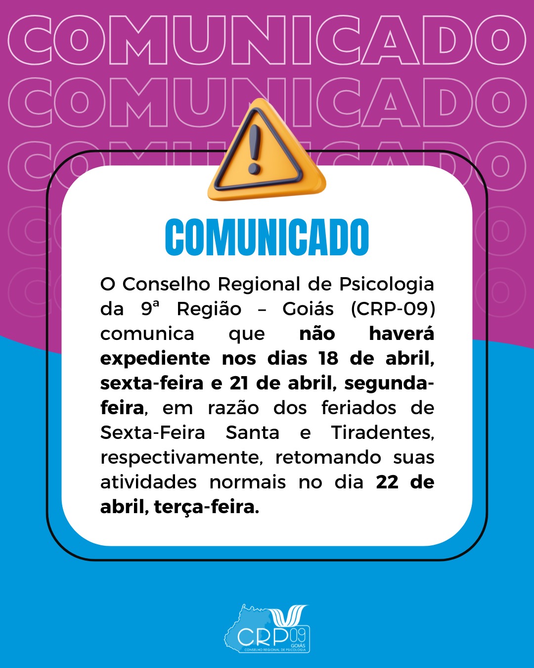 COMUNICADO