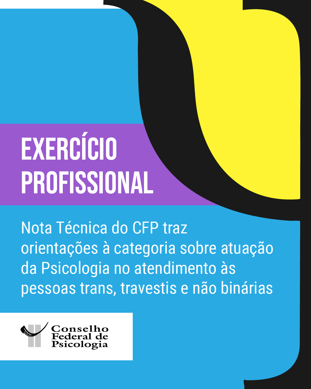 CFP publica diretrizes sobre a atuação de profissionais da Psicologia no atendimento às pessoas trans, travestis e não binárias