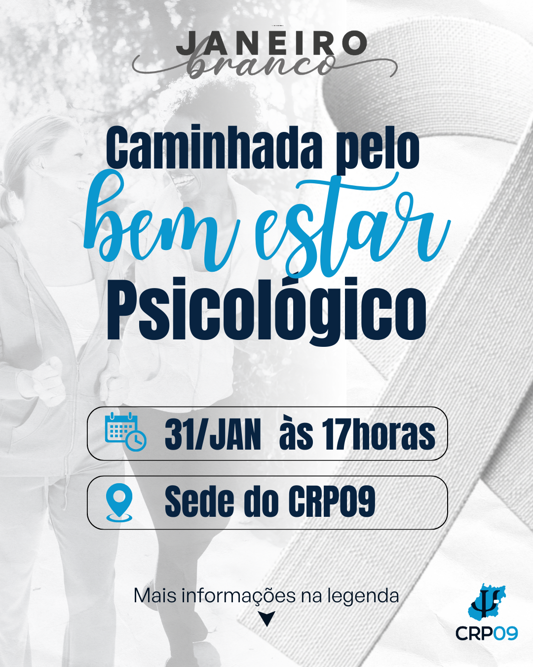 🤍 Janeiro Branco em movimento!