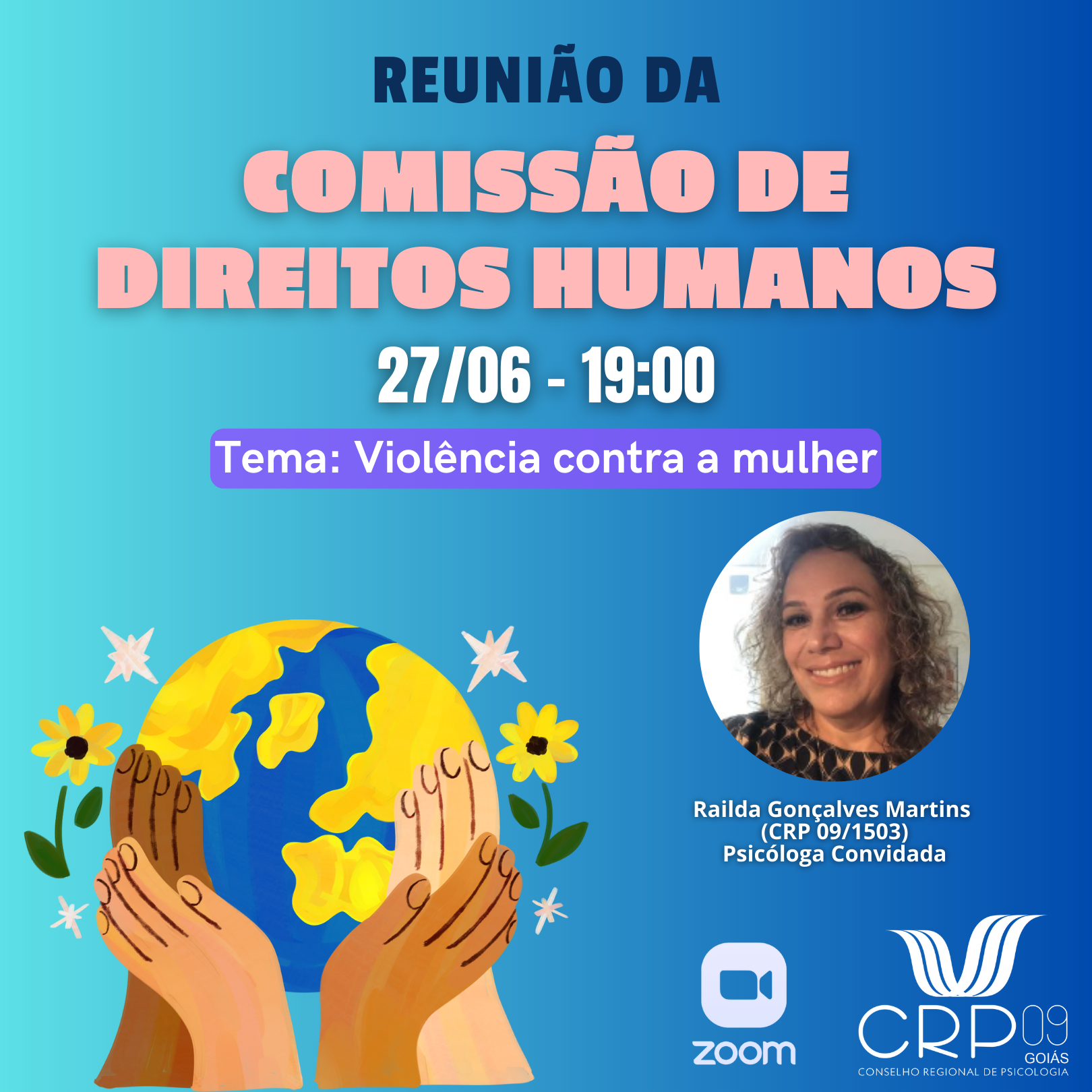 Cartaz juntos por um mundo melhor textual verde e rosa Post para Instagram quadradofasfafadsfaf