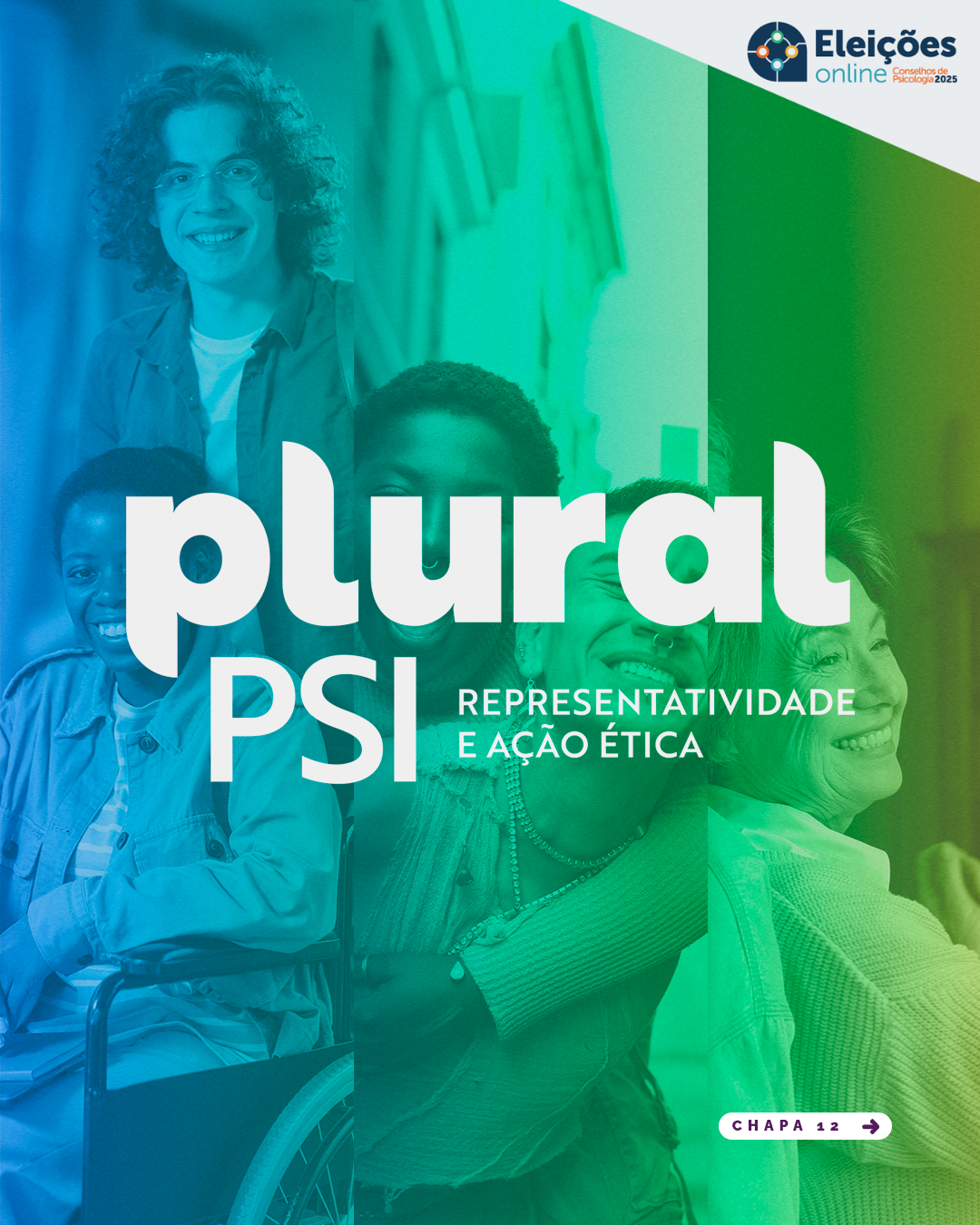 ELEIÇÕES 2025 - Conheça a CHAPA 12