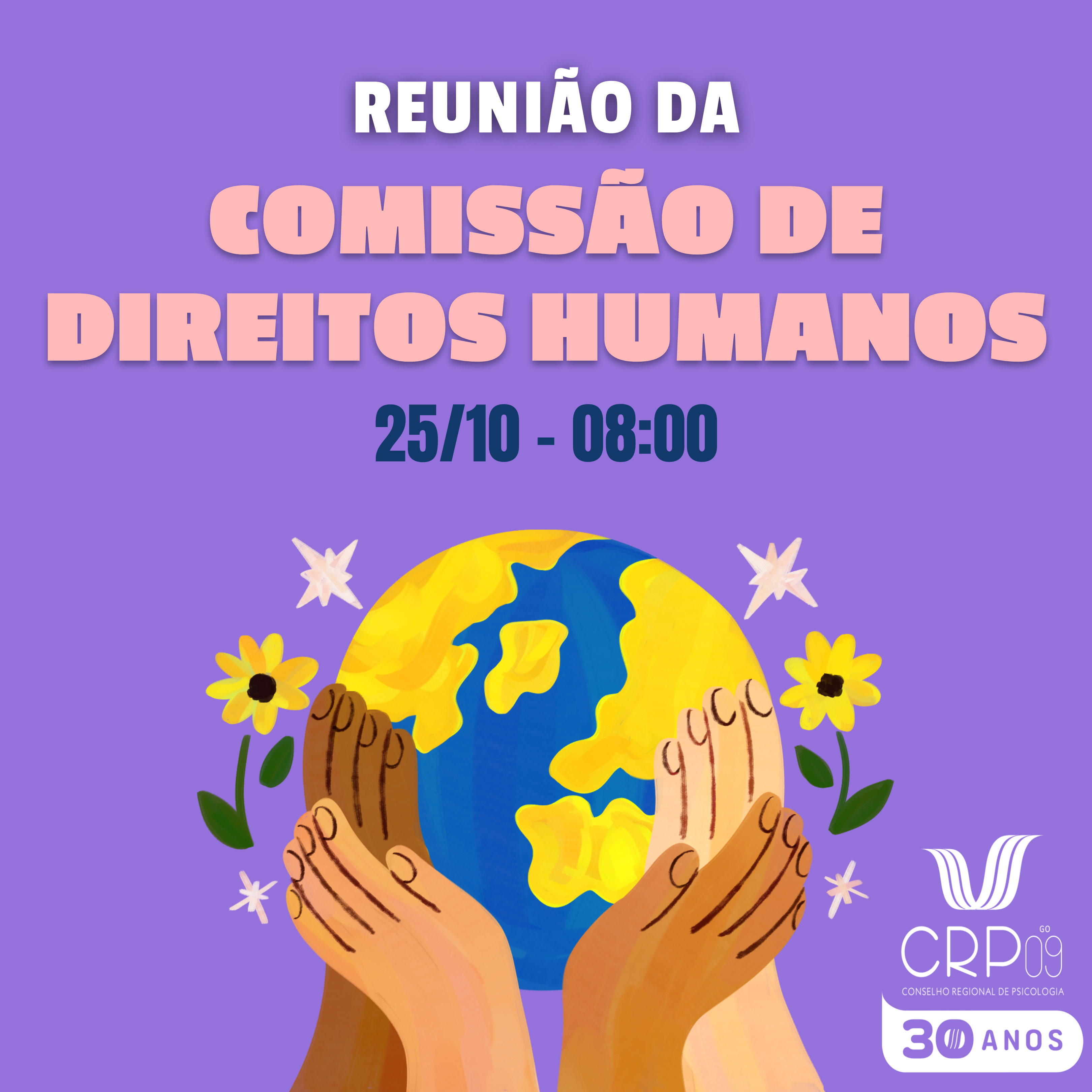 Cartaz juntos por um mundo melhor textual verde e rosa Post para Instagram quadrado